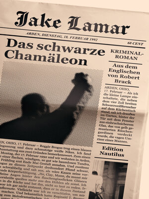 cover image of Das schwarze Chamäleon